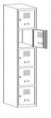 SUS 415 W - šírka boxu 400 mm